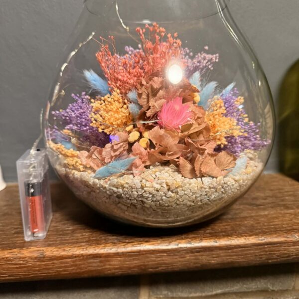 Pot met lichtjes